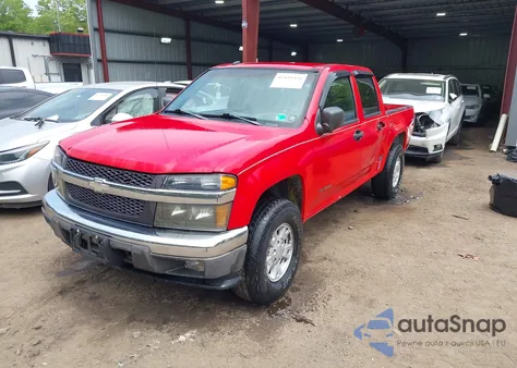 2005 Chevrolet Colorado из США, поврежденный, VIN 1GCDT136758243988